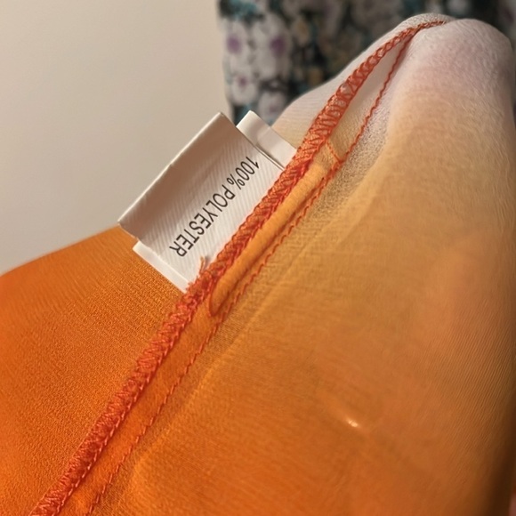 My❤️Se see thru sleeves top size M BOHO - Picture 11 of 12